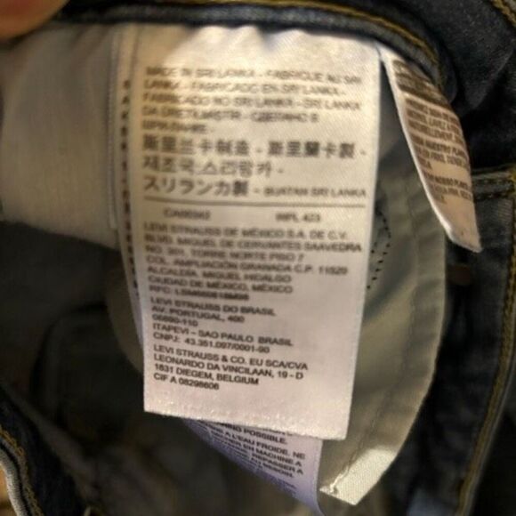 Levi’s Size 32 Classic Mid Rise Skinny Jeans - Picture 5 of 9